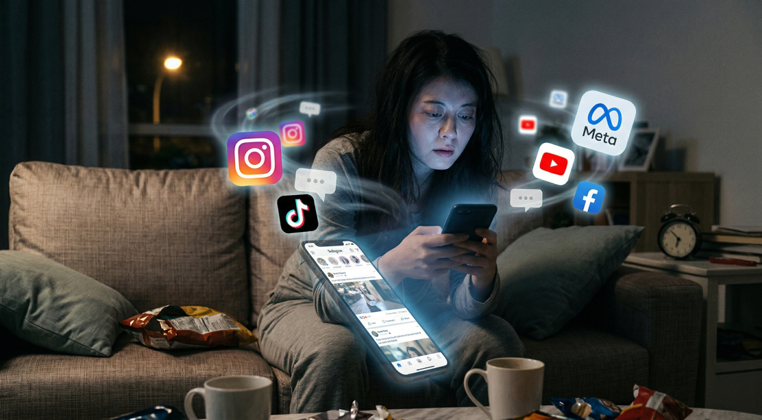 How Social Media Hooks a Generation